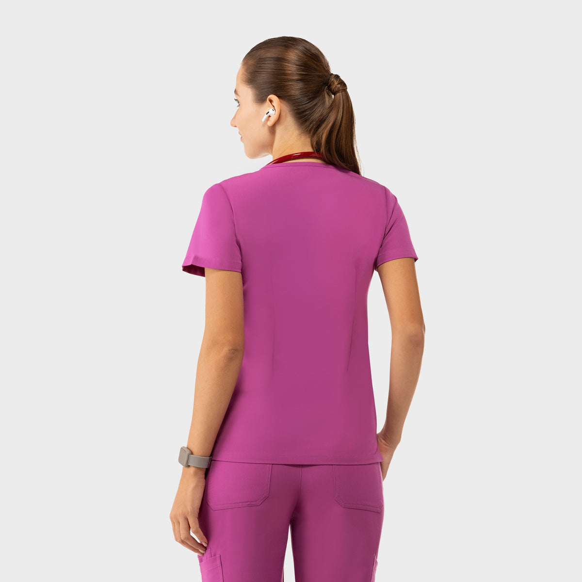 Aura One Pocket Top Purple Orchid