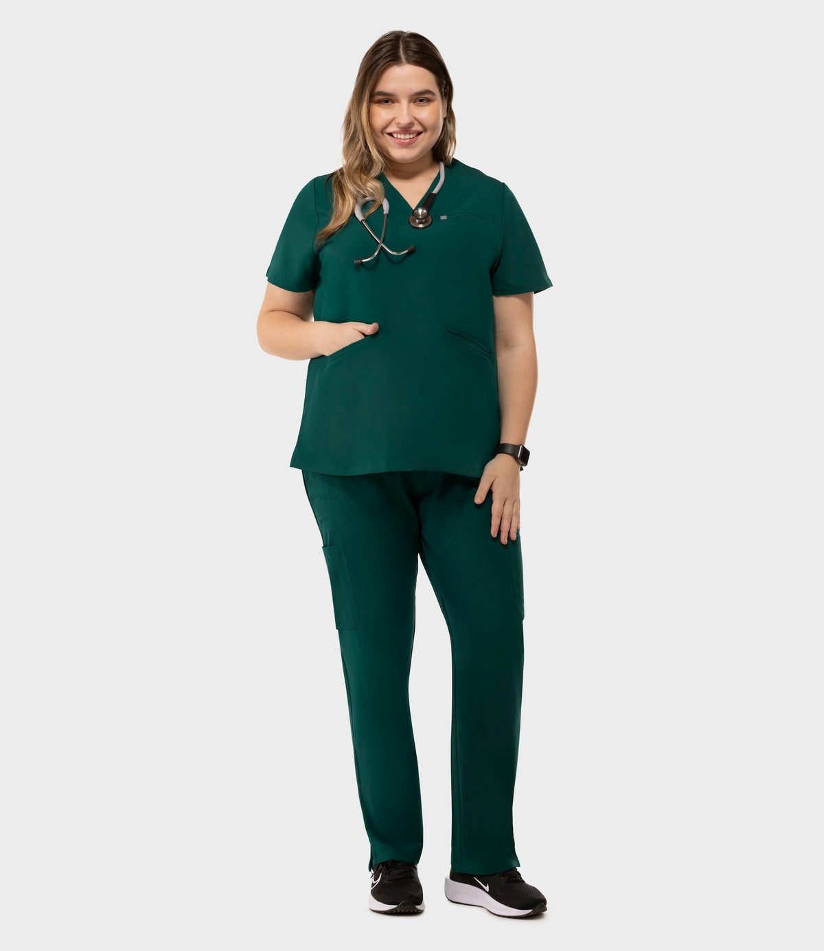 Prana Three Pocket Top Hunter Green