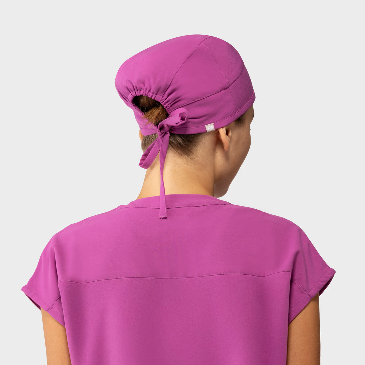 Scrub Cap Purple Orchid