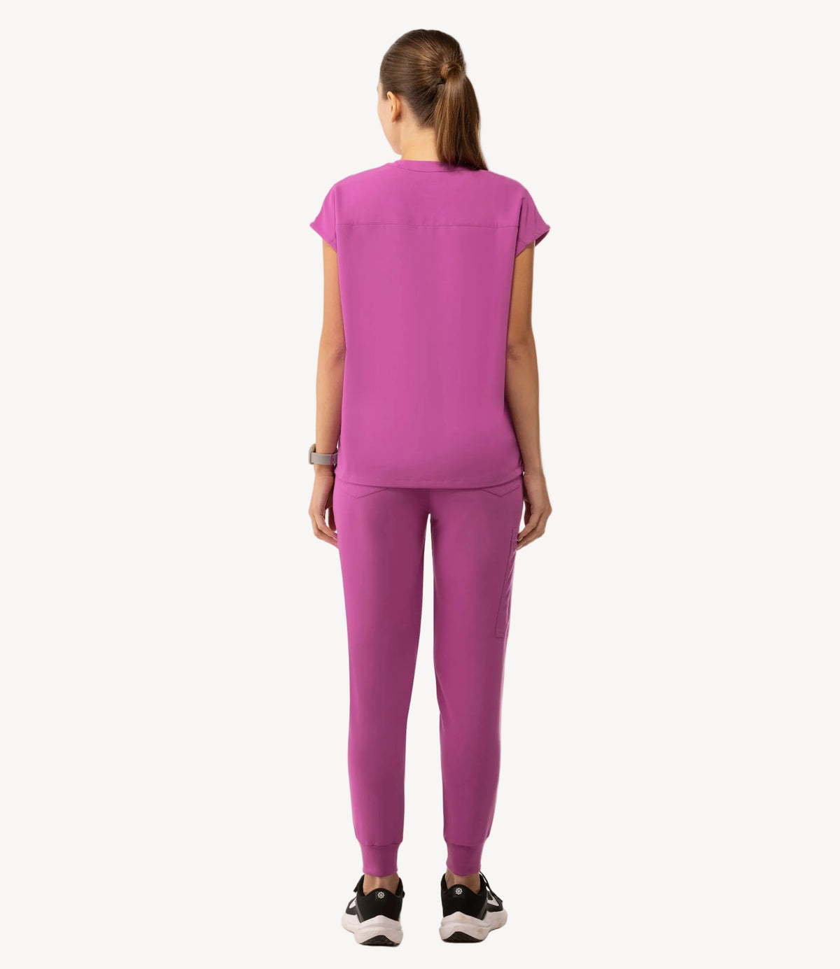 High Waist Joggers Purple Orchid