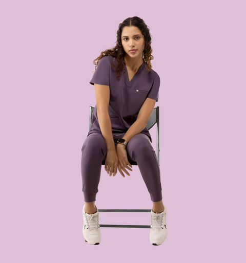 Prana Three Pocket Top Dewberry