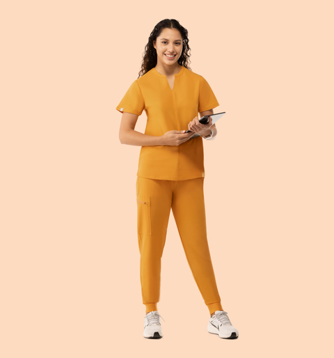 Women's High Waist Joggers Honey