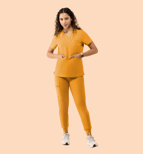 Women's High Waist Joggers Honey