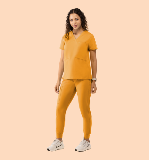 Women's High Waist Joggers Honey