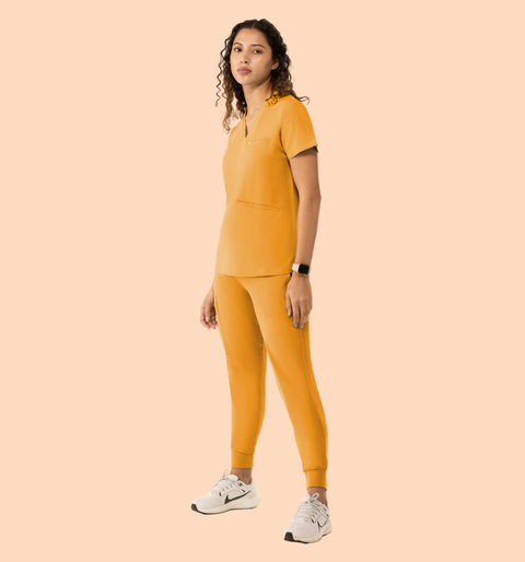 Women's High Waist Joggers Honey