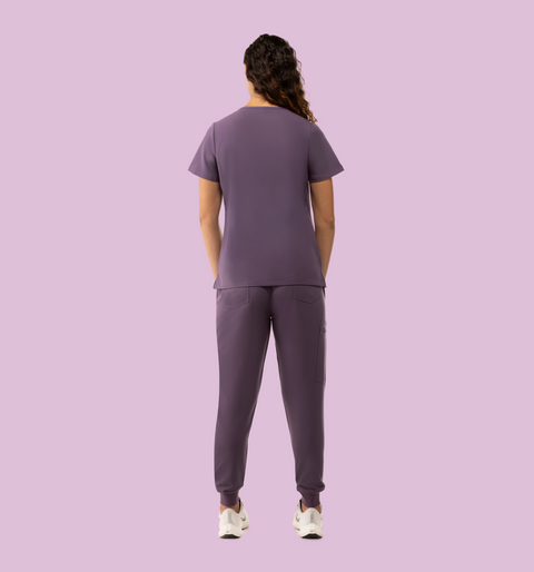Women's High Waist Joggers Dewberry