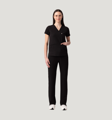Prana Three Pocket Top Black