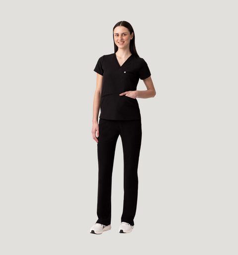 Prana Three Pocket Top Black