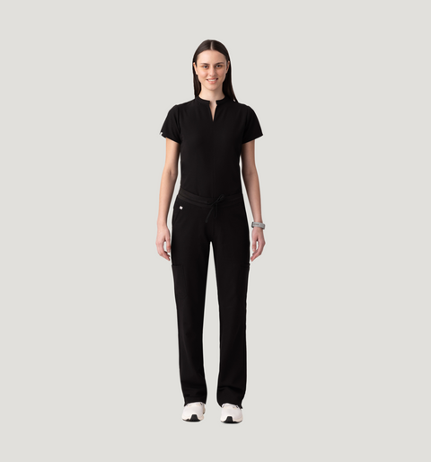 Halo Two Pocket Slim Top Black