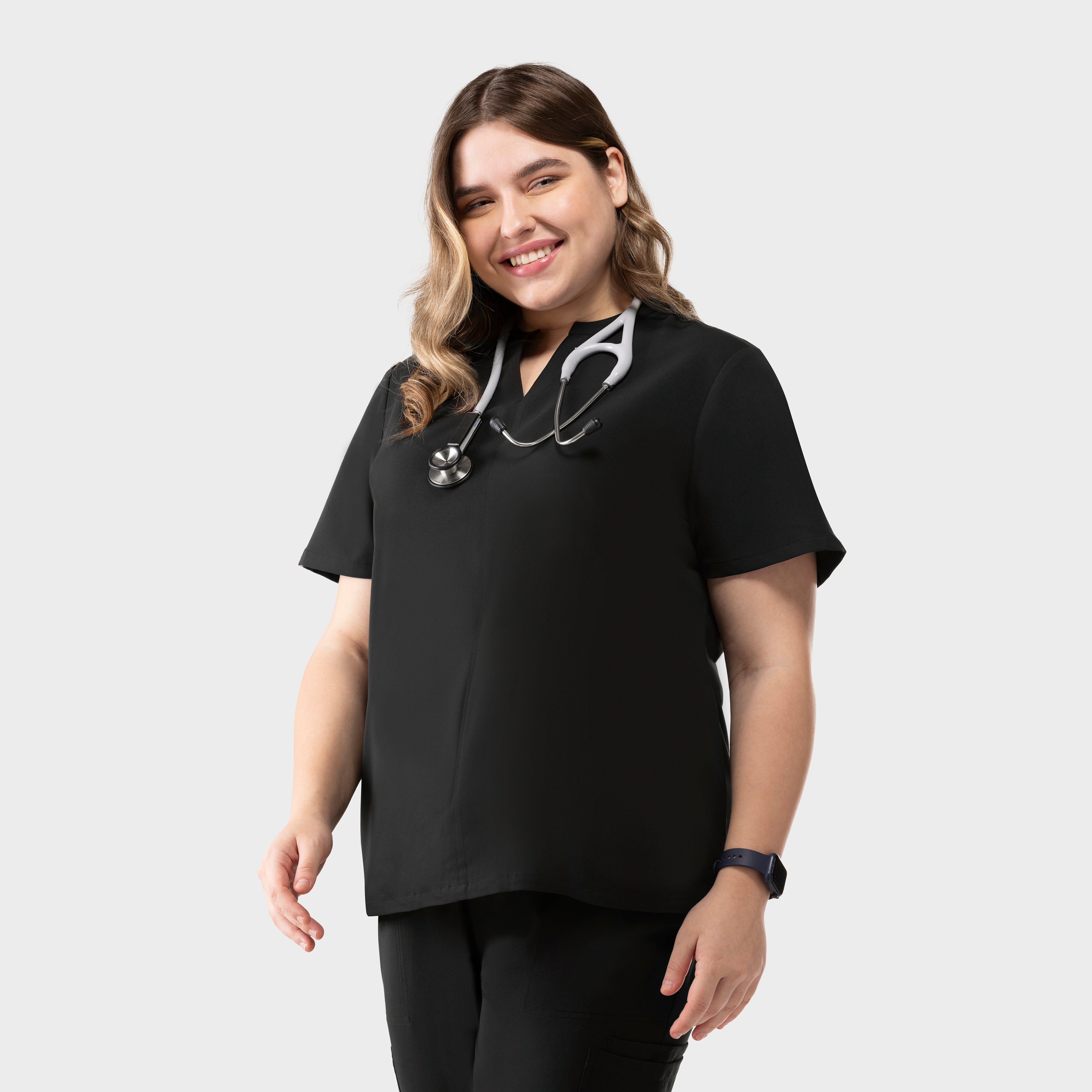Halo Two Pocket Top Black