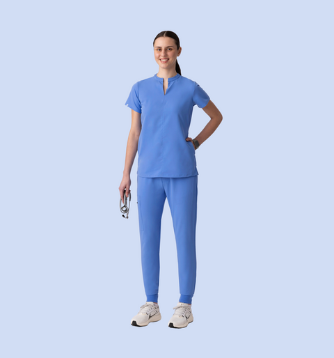 Halo Two Pocket Slim Top Ceil Blue