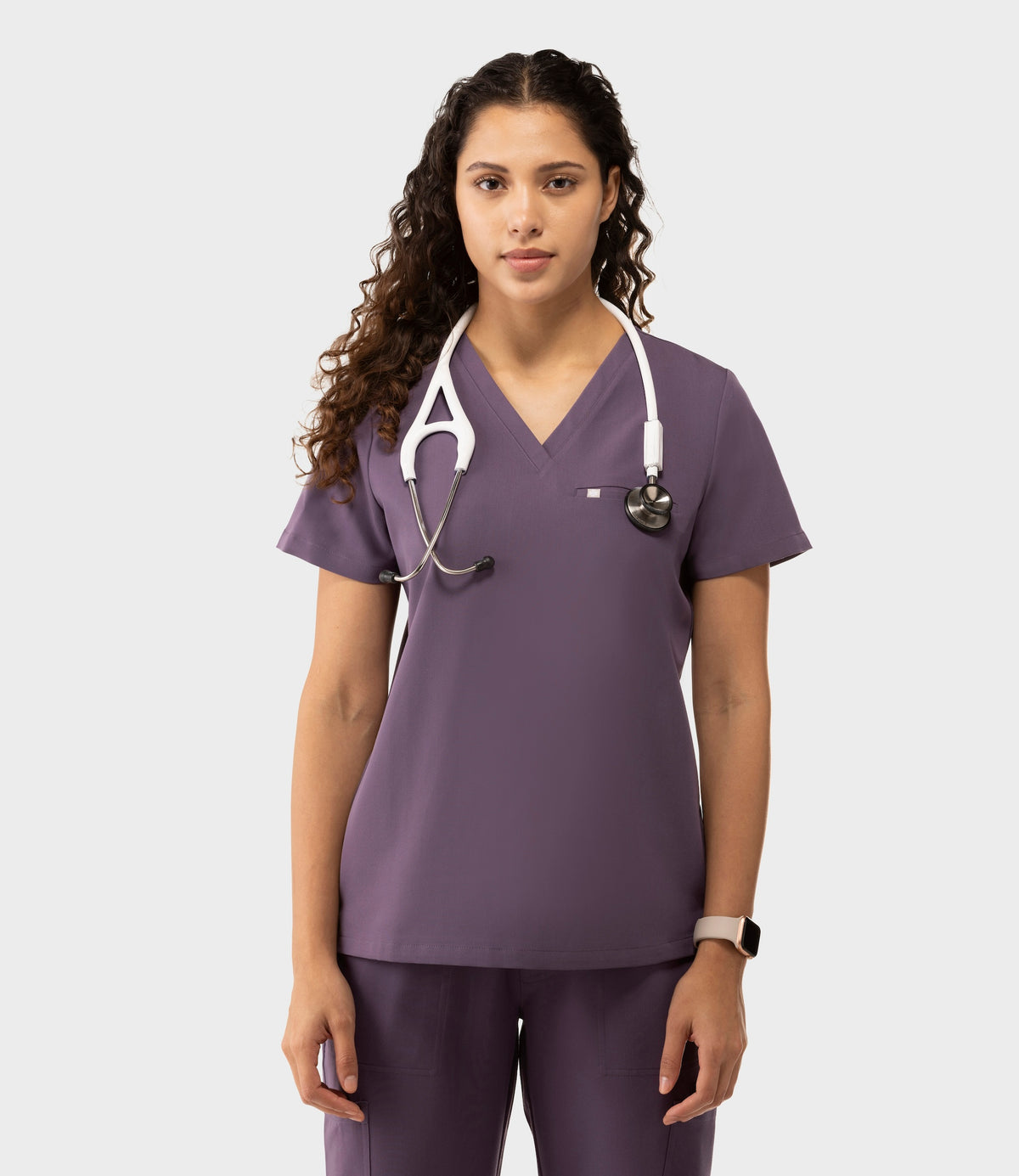 Aura One Pocket Top Dewberry