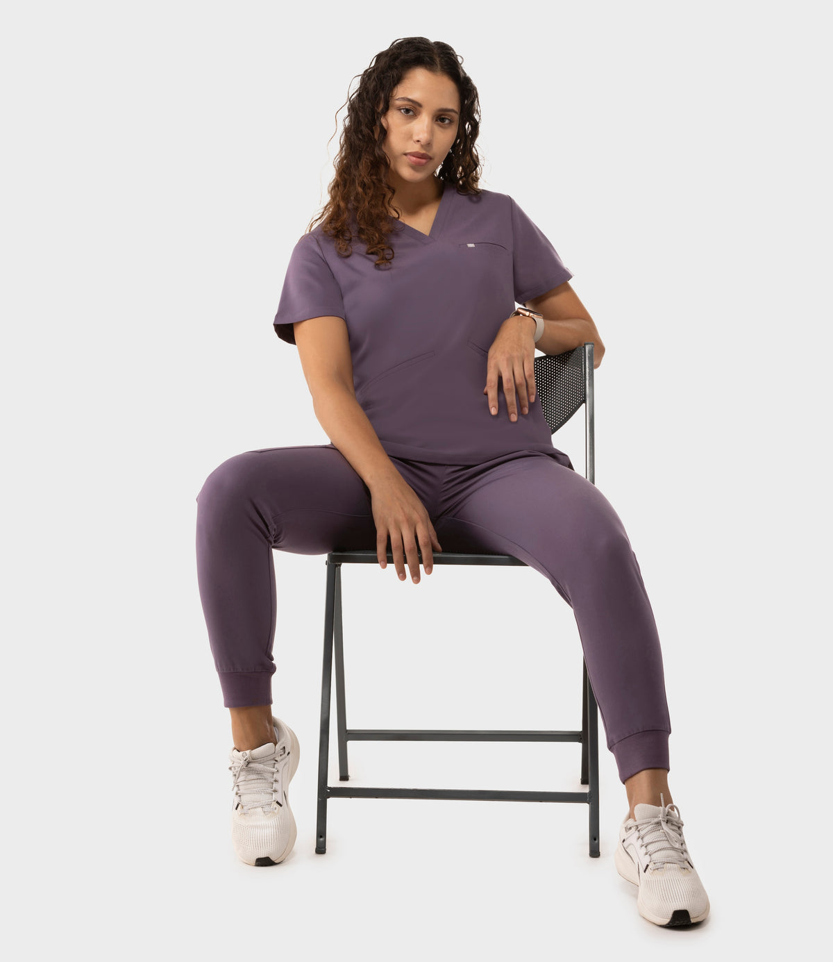 High Waist Joggers Dewberry