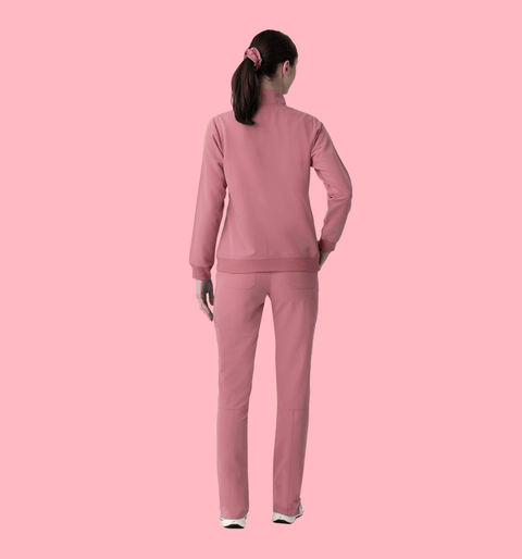 Women's Scrub Jacket Mauve - Vaayu Scrubs
