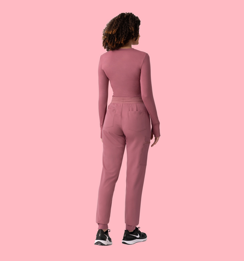 Women's High Waist Joggers Mauve