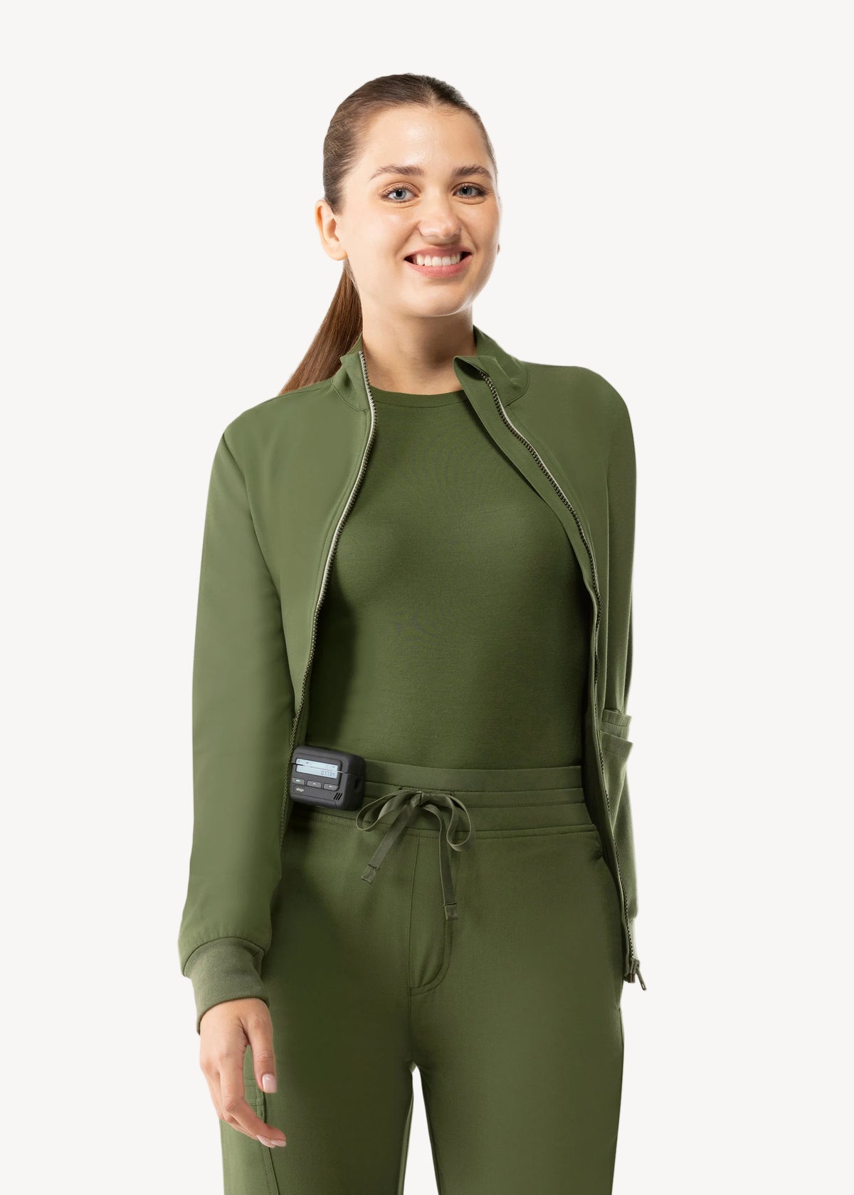 Scrub Jacket Olive