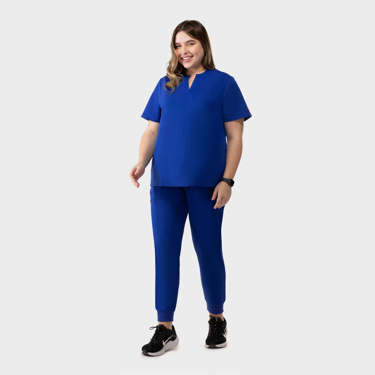 Halo Two Pocket Top Royal Blue
