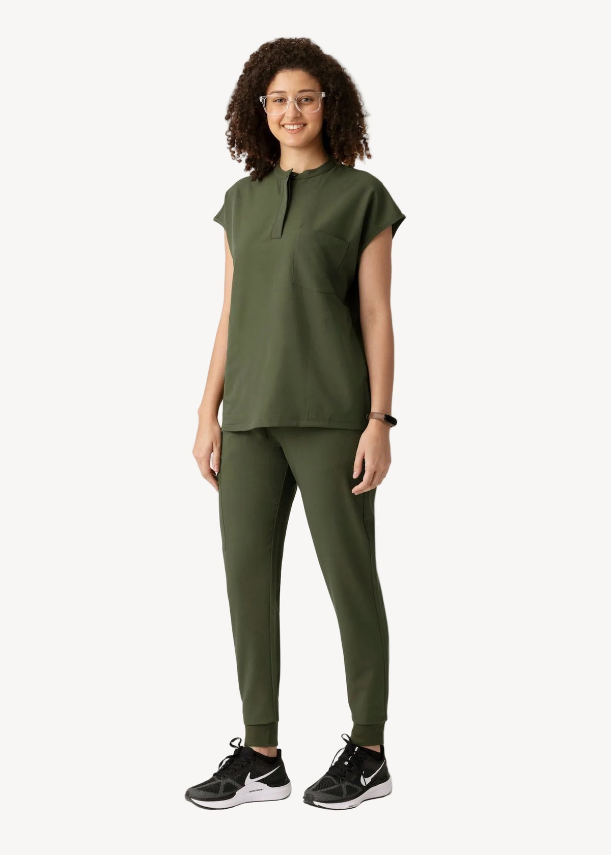 Oversized Top Olive