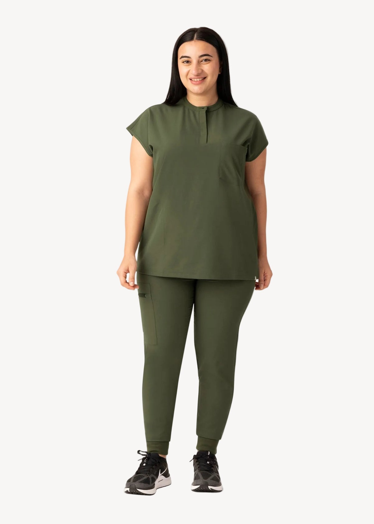 Oversized Top Olive