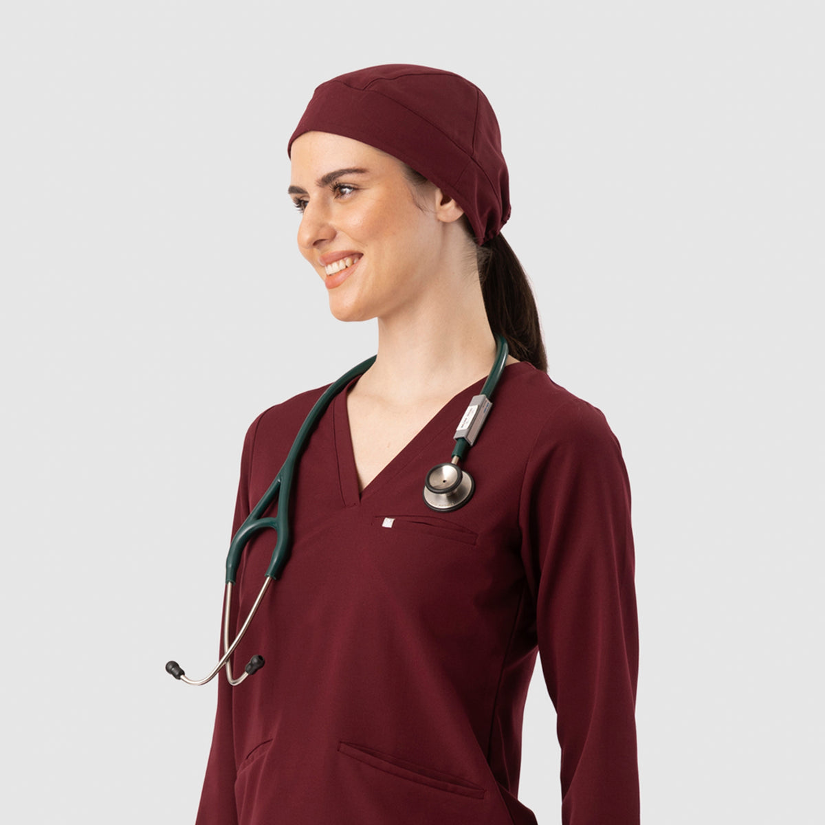 Scrub Cap Burgundy