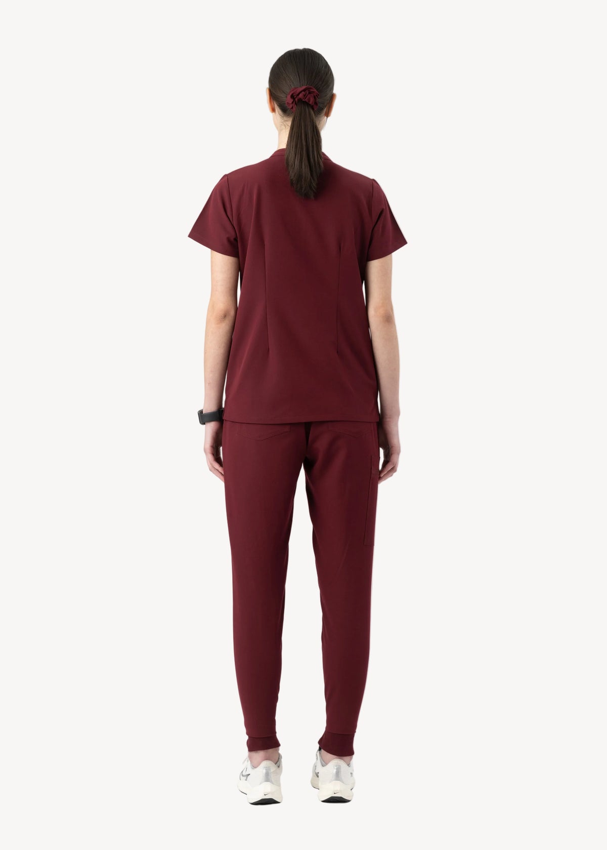 Halo Two Pocket Top Burgundy