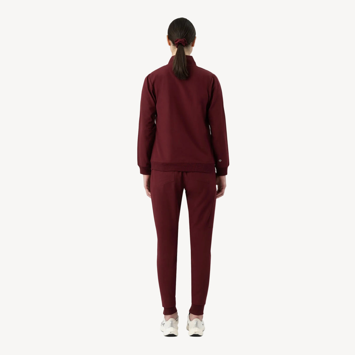 Scrub Jacket Burgundy