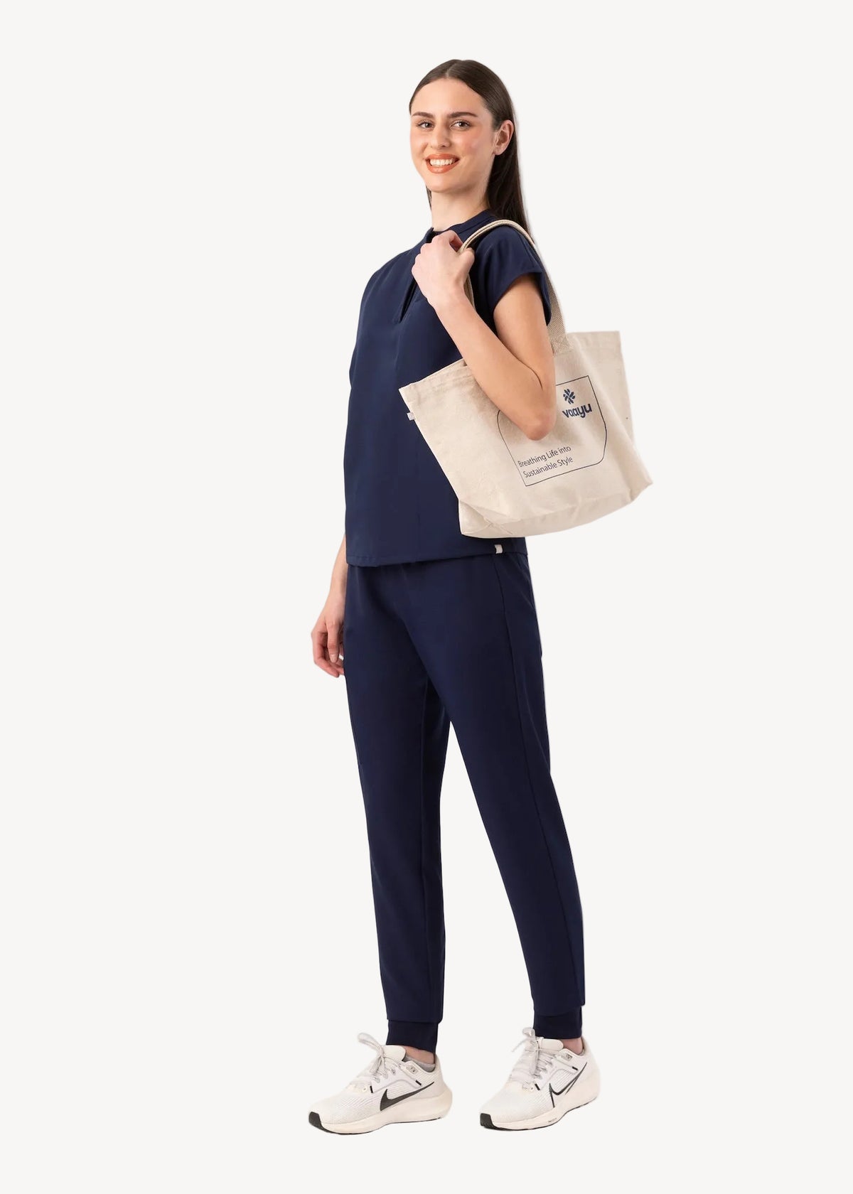 Oversized Top Navy