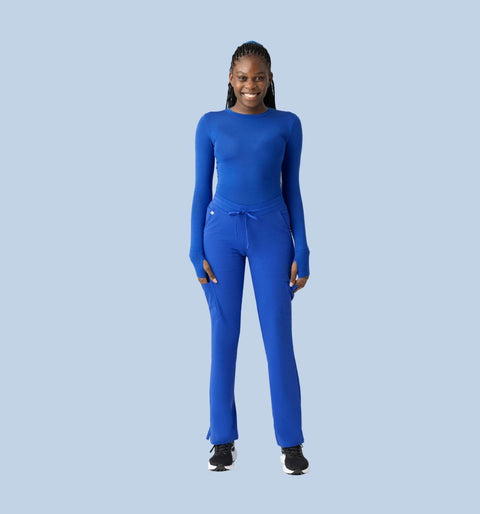 Women's Cargo Pants Royal Blue - Vaayu Scrubs