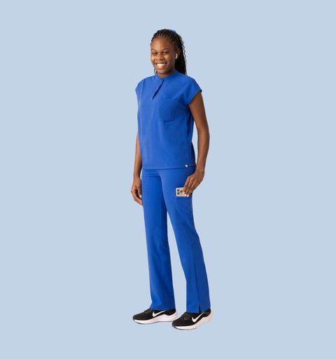 Women's Cargo Pants Royal Blue - Vaayu Scrubs