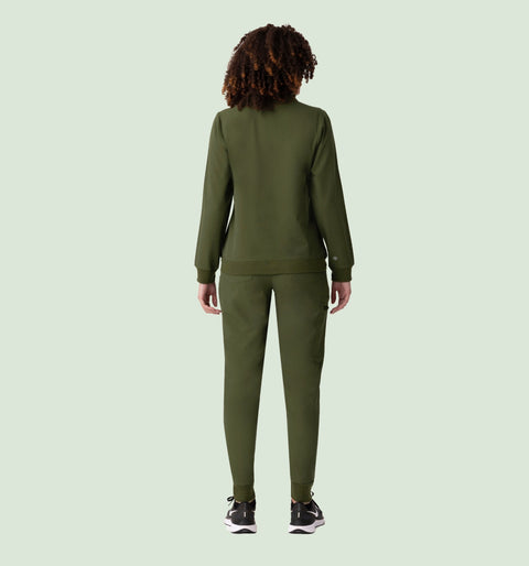 Women's Scrub Jacket Olive