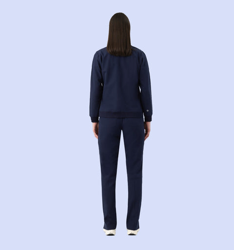 Women's Scrub Jacket Navy