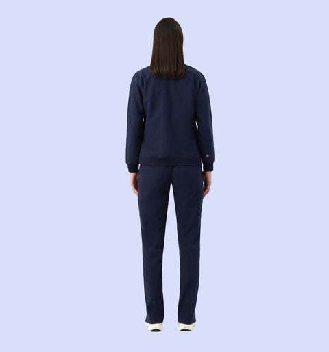Women's Scrub Jacket Navy - Vaayu Scrubs