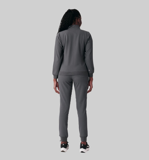 Women's Scrub Jacket Pewter