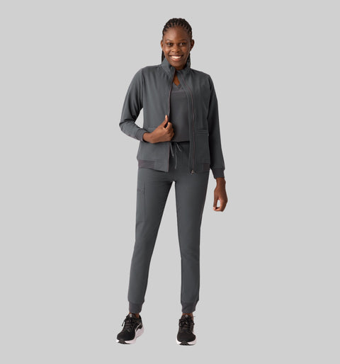 Women's High Waist Joggers Pewter