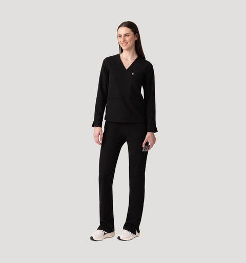 Women's Cargo Pants Black - Vaayu Scrubs