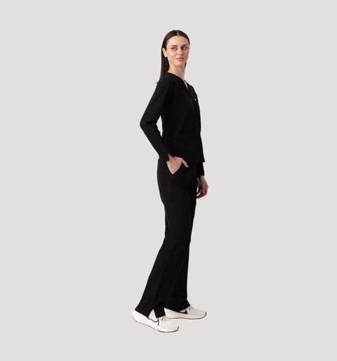 Women's Cargo Pants Black - Vaayu Scrubs