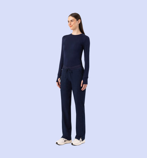 Women's Cargo Pants Navy - Vaayu Scrubs