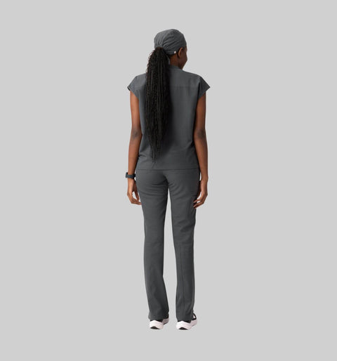 Women's Cargo Pants Pewter - Vaayu Scrubs