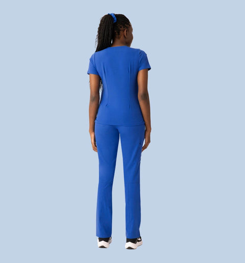 Aura One Pocket Top Royal Blue - Vaayu Scrubs