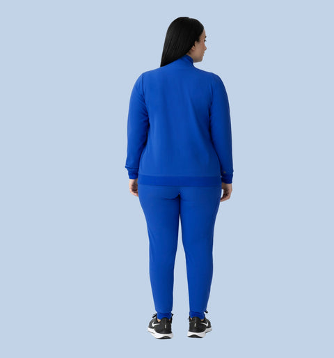 Women's Scrub Jacket Royal Blue