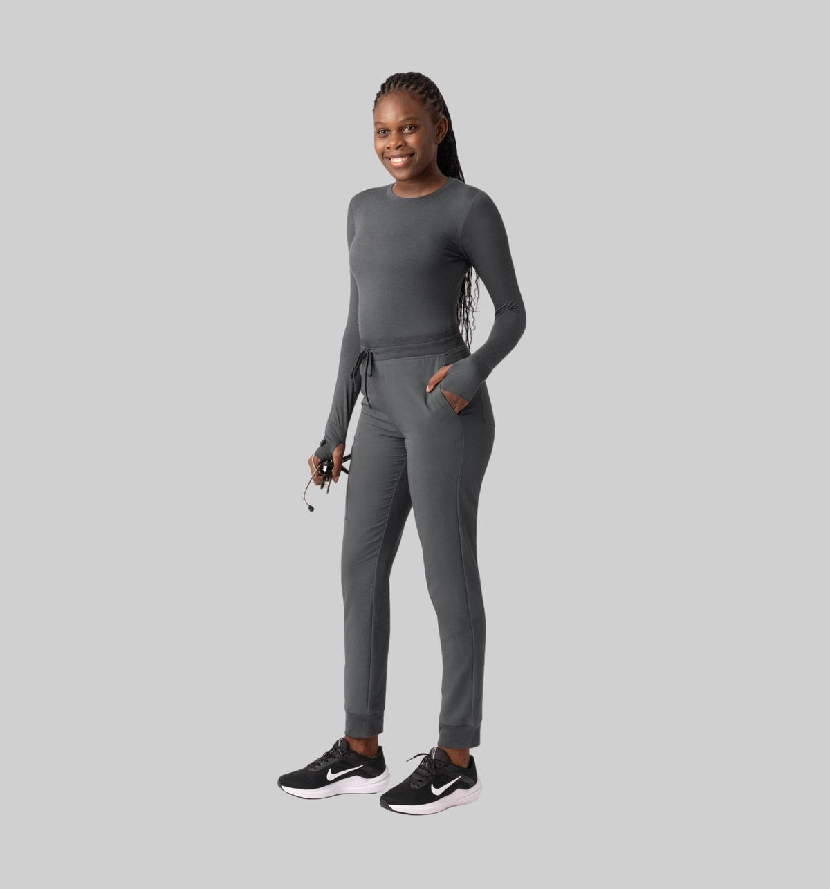 Under Scrub Pewter - Vaayu Scrubs