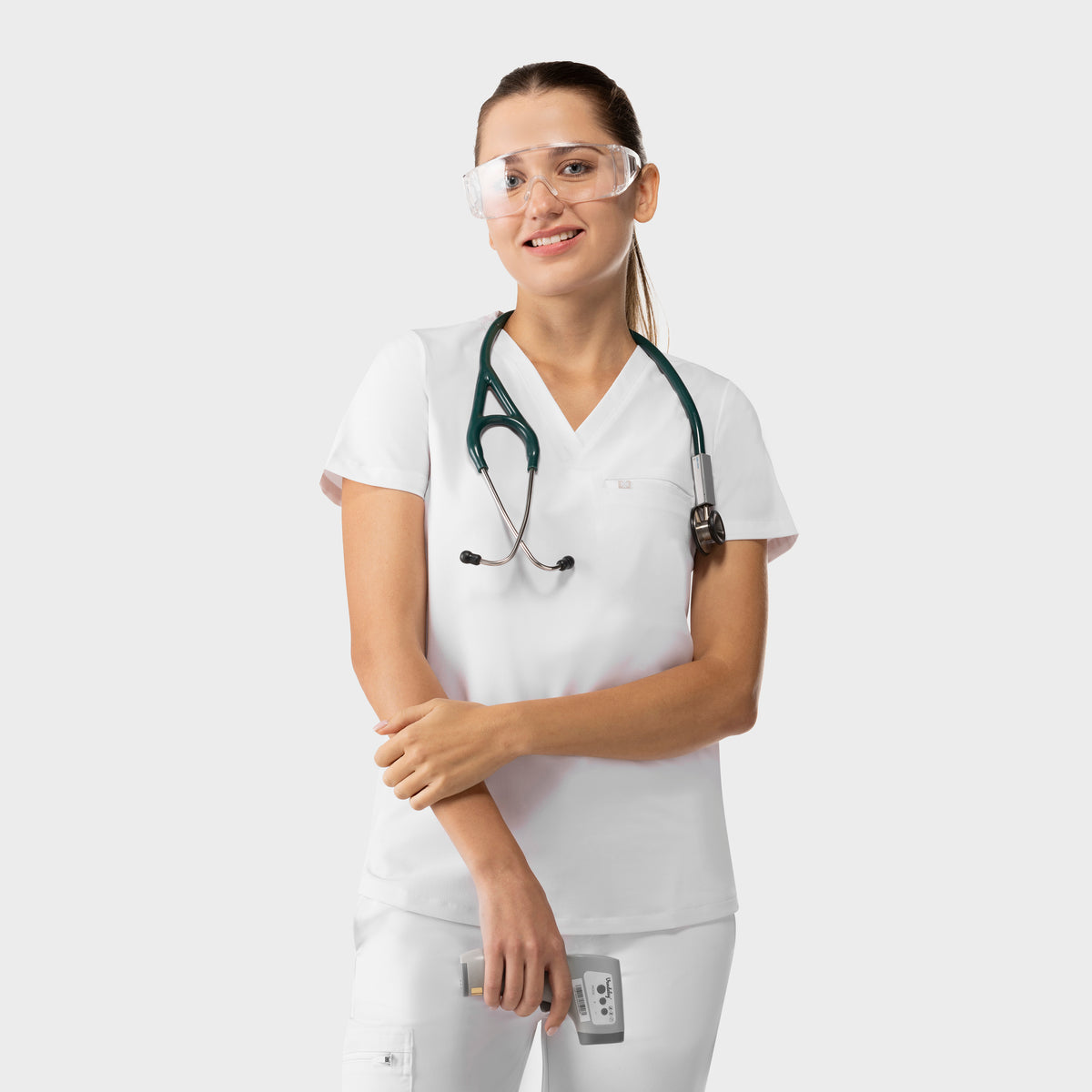 Aura One Pocket Top White