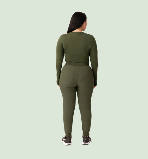 Under Scrub Olive - Vaayu Scrubs