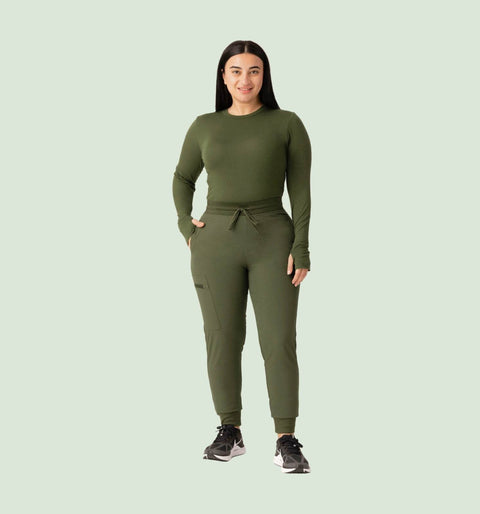 Under Scrub Olive - Vaayu Scrubs