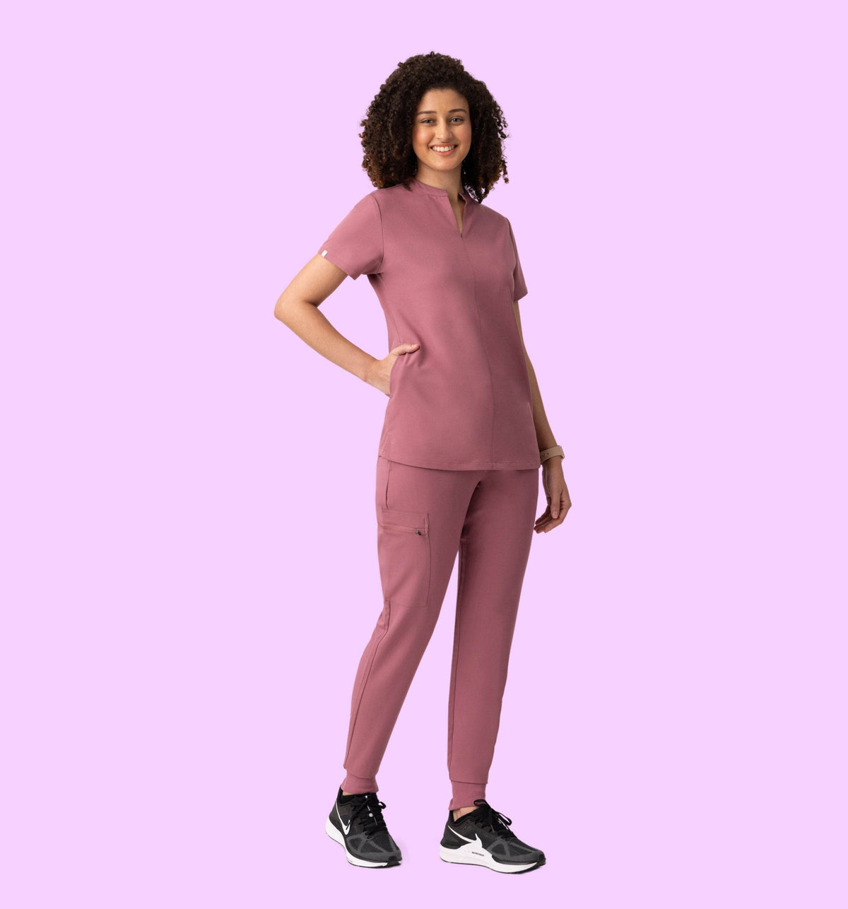 Mauve - Vaayu Scrubs 