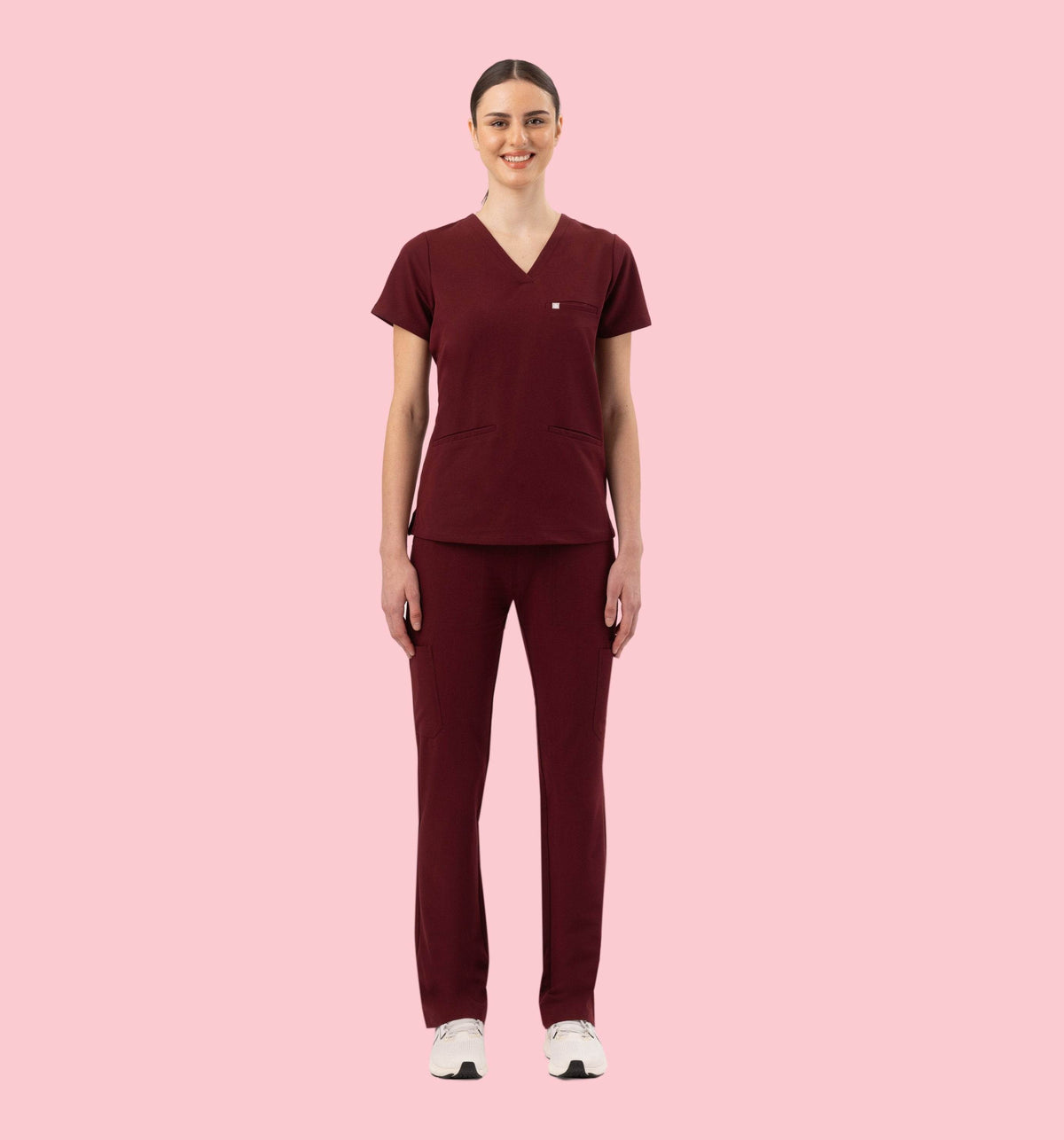 Burgundy - Vaayu Scrubs 