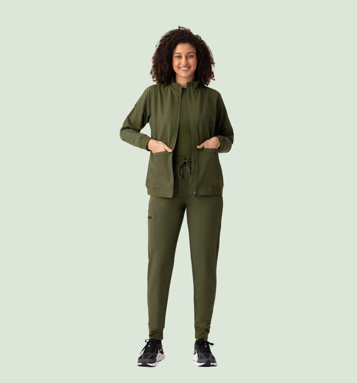 Olive - Vaayu Scrubs 