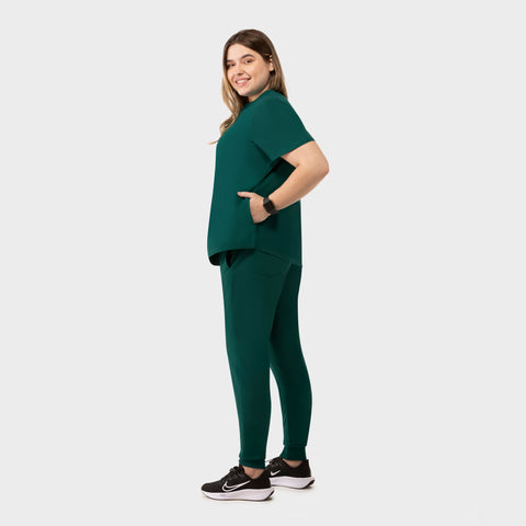Halo Two Pocket Top Hunter Green
