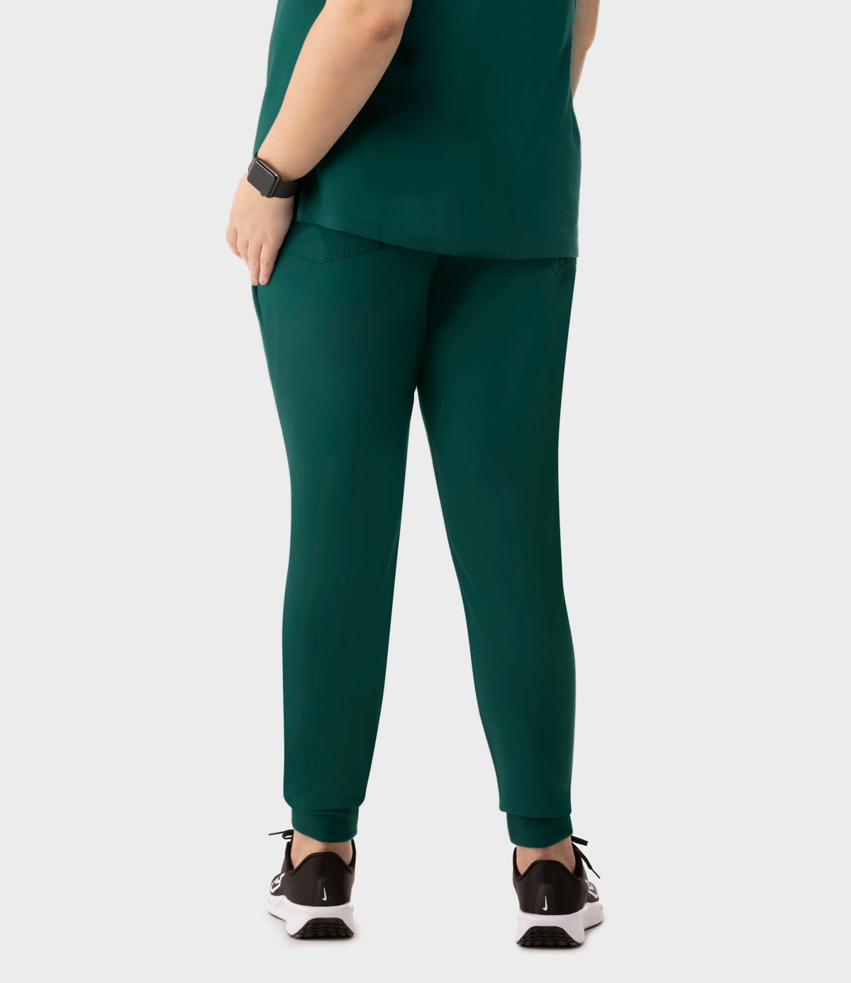 High Waist Joggers Hunter Green