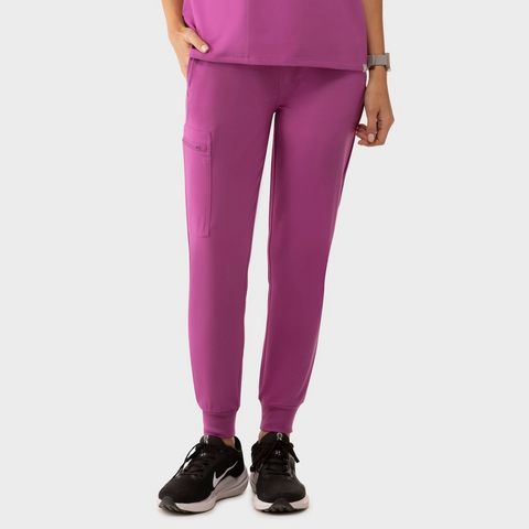 Women's High Waist Joggers Purple Orchid